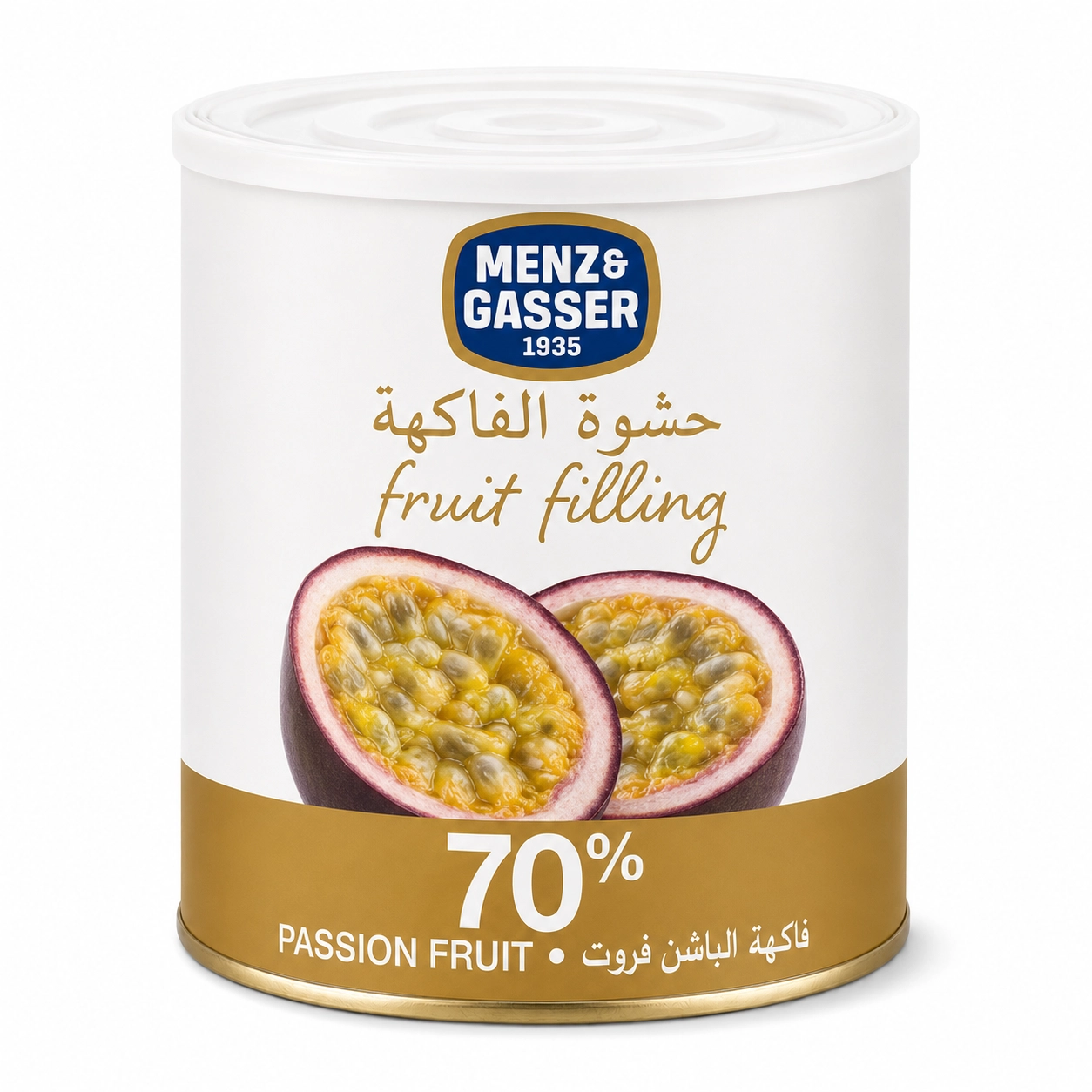 Menz & Gasser Passion Fruit Fruit Filling 70%