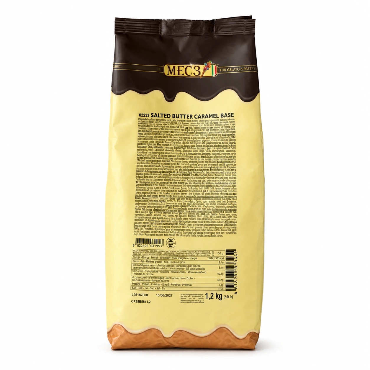 MEC3 Salted Butter Caramel Base