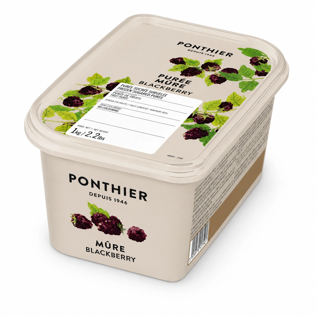 Ponthier Blackberry Puree